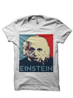 Albert Einstein White T-Shirt