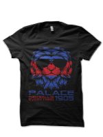 Football Is Everything - Crystal Palace FC Lion Pride Retro Black T-Shirt
