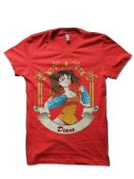 Diane - Seven deadly Sins Red T-Shirt