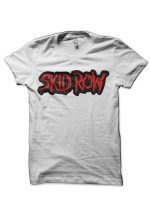 Skid Row White T-Shirt