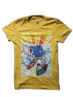 Sonic the Hedgehog Half Sleeve T-Shirt