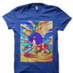 Sonic the Hedgehog Half Sleeve T-Shirt