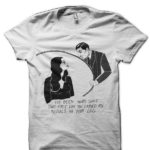 Morticia and Gomez White T-Shirt