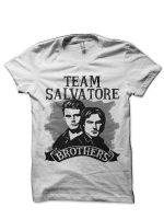 The Vampire Diaries White T-Shirt