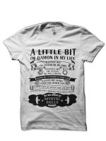 The Vampire Diaries White T-Shirt