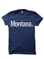 Tony Montana Navy Blue T-Shirt