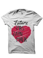 One Direction Future Mrs Zayn Malik Love Heart T-Shirt