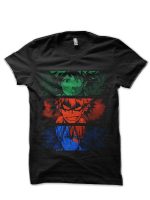 Boku No Hero Half Sleeve Black T-Shirt