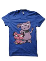 Cutey Bulldogs Half Sleeve T-Shirt
