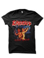 Exodus Half Sleeve Black T-Shirt
