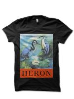 Heron Preston Half Sleeve Black T-Shirt
