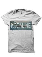 Kodaline Half Sleeve White T-Shirt