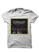 Kodaline Half Sleeve White T-Shirt