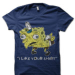 Spongebob Half Sleeve T-Shirt