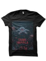 Tame Impala Half Sleeve Black T-Shirt