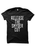 Release The Snyder Cut Black T-Shirt