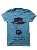Breaking Bad Half Sleeve Light Blue T-Shirt