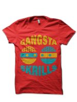 KITE Yellow & Blue Gangsta Skrills Printed T-Shirt