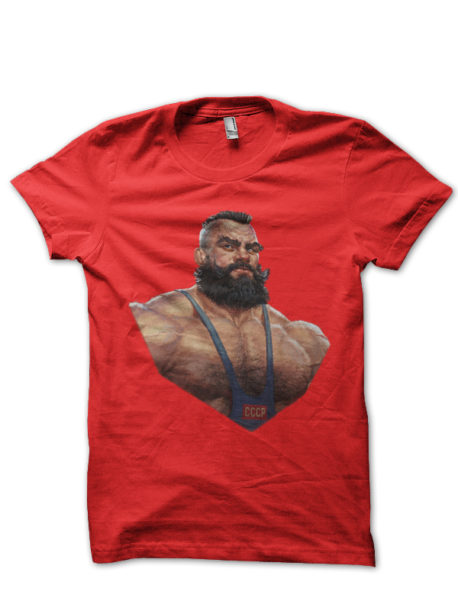 Zangief T-Shirt - Shark Shirts