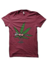 Halloween Happy Halloweed Marijuana Weed T-Shirt