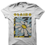 Clairo Half Sleeve White T-Shirt