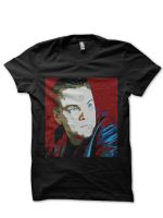 The Departed Half Sleeve Black T-Shirt