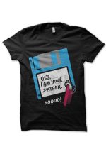 Locke And Key Half Sleeve Black T-Shirt