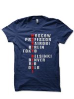Money Heist Half Sleeve T-Shirt