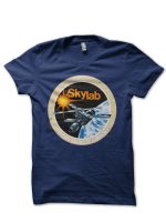 Skylab NASA Mission Patch Half Sleeve T-Shirt
