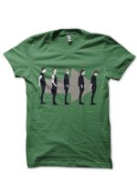 One Direction Half Sleeve Green T-Shirt