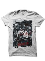 The Departed Half Sleeve White T-Shirt