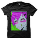 Ahegao Heart Eye Pop Art T-Shirt