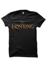 The Lion King Half Sleeve Black T-Shirt