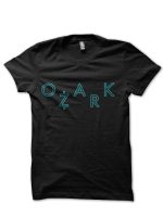 Ozark Half Sleeve Black T-Shirt