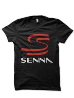 Ayrton Senna Half Sleeve T-Shirt
