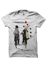 Sasuke And Naruto Half Sleeve T-Shirt