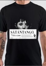 Satantango Half Sleeve Black T-Shirt