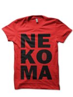 Haikyuu Nekoma Red T-Shirt