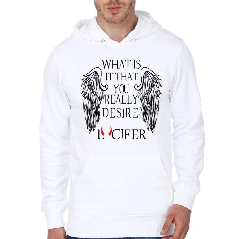 Lucifer White Hoodie