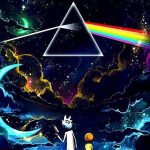 Rick And Morty Pink Floyd Hoodie