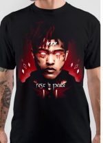 XXX Tentacion Half Sleeve Black T-Shirt