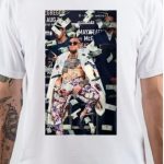 Mayweather Vs Mcgregor Half Sleeve White T-Shirt