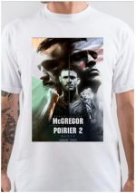 Mcgregor  Vs Poirier 2 Half Sleeve White T-Shirt