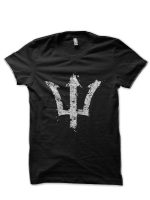 Percy Jackson Half Sleeve Black T-Shirt
