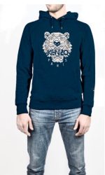 Kenzo Paris Navy Blue Hoodie