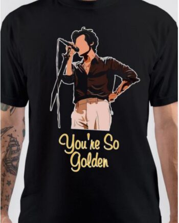 Harry Styles Half Sleeve Black T-Shirt