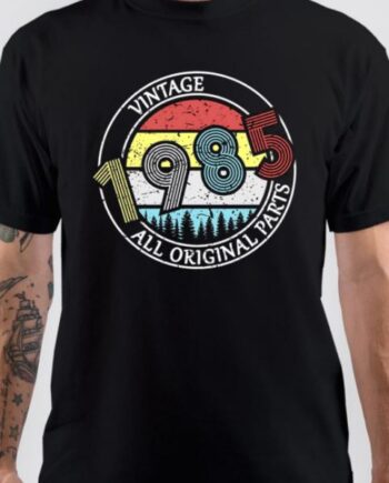 Vintage 1985 Black T-Shirt