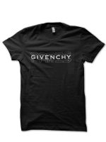 Givenchy Paris Half Sleeve Black T-Shirt