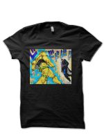 Jojo Half Sleeve Black T-Shirt