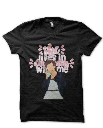 Harry Styles Half Sleeve Black T-Shirt
